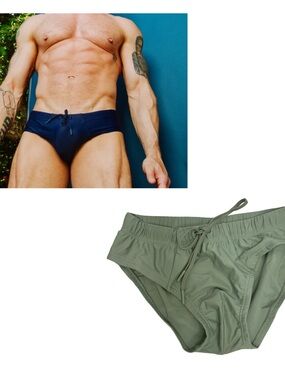 CDLP Swim Brief Sage Green
Size XS
